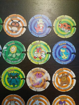 Tazos Pokémon voa 1 e 2