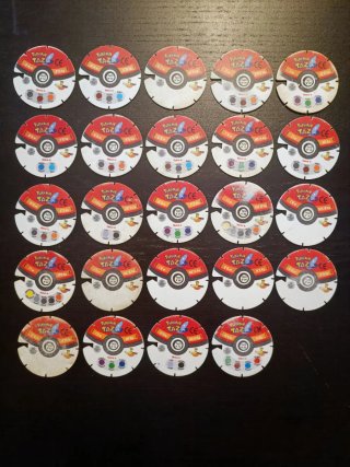 Tazos Pokémon voa 1 e 2