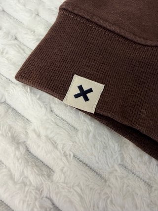 Sudadera Blue Banana Marrón Talla S