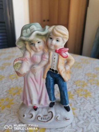 Statuette Ceramica Porcellana