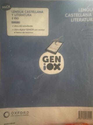 Lengua castellana y literatura 2o ESO