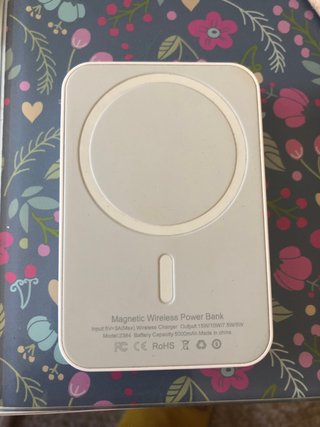 Power Bank Inalámbrico Magnético 5000mAh