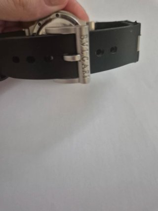 Reloj Bvlgari Aluminio Negro y Plateado