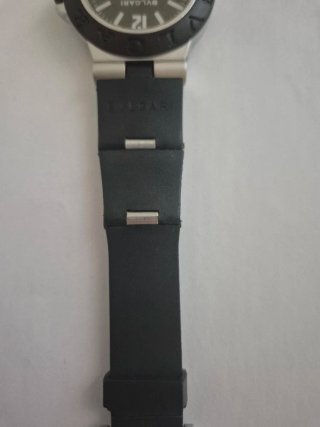 Reloj Bvlgari Aluminio Negro y Plateado