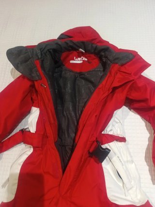 Mono de esquí para niño rojo
