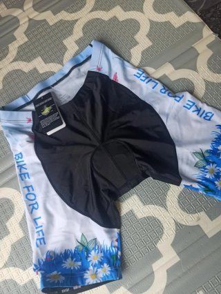 Set completo ciclista donna Weimostar XL floreale