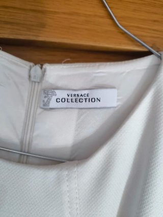 Vestito Versace Collection Bianco