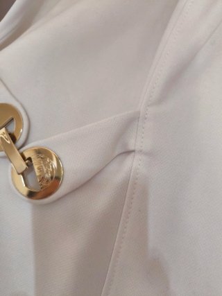 Vestito Versace Collection Bianco