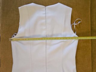 Vestito Versace Collection Bianco