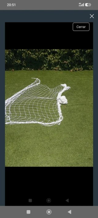 2 Redes Portería Fútbol Sala