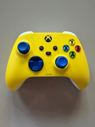 Mando Xbox Amarillo y Azul