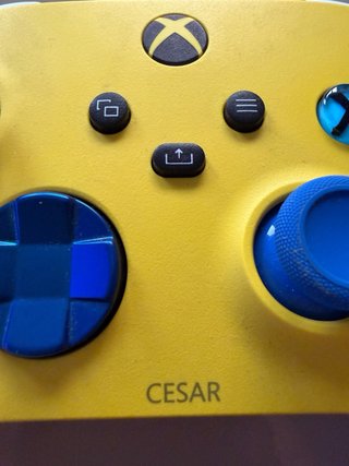 Mando Xbox Amarillo y Azul