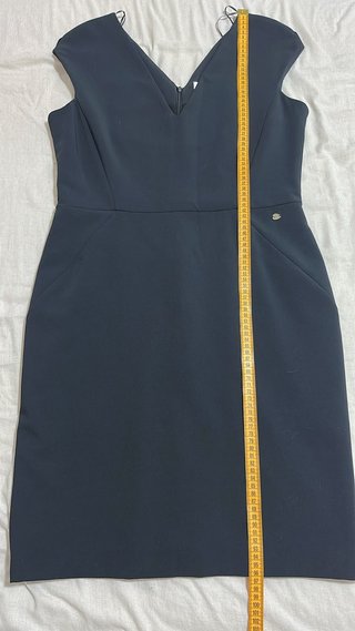Vestido sastre negro tubo Pedro del Hierro Talla44