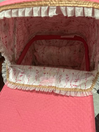 Cochecito Muñeca Reborn Rosa