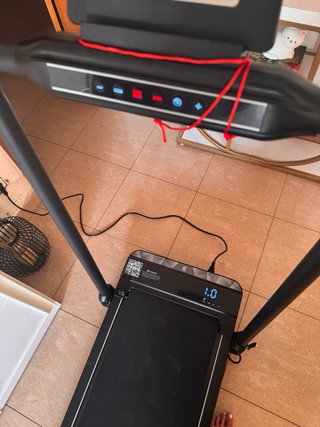 Cinta de correr TUSAVNS negra