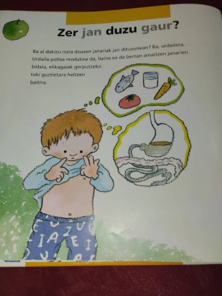 Zure gorputza - ( tu cuerpo) ° libro en euskera