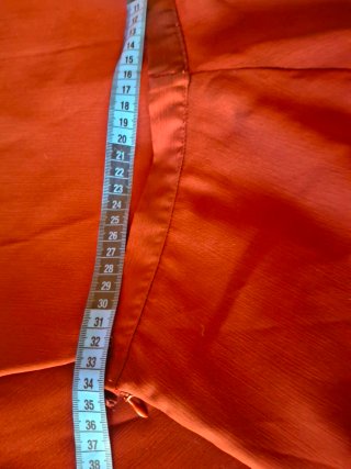 Vestido granate talla 38