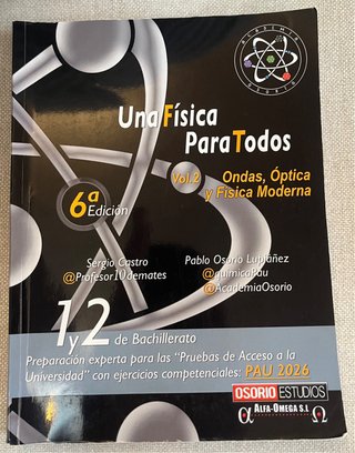 Libros Una Física Para Todos - 6ª Edición