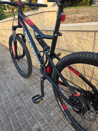 Bici Montaña Rockrider ST 530S Doble Suspensión