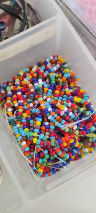 Set de perlas y accesorios para bisutería