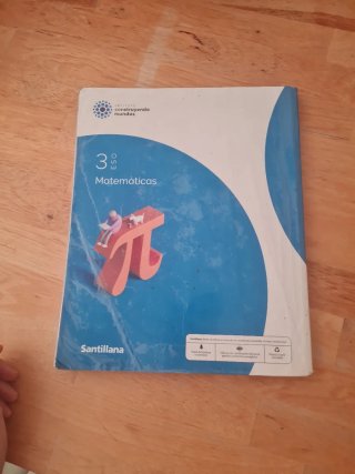 Libro de matemáticas. 3 eso.