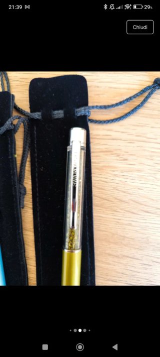 Penna Swarovski con cristalli