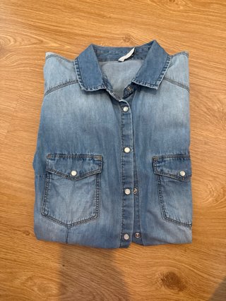 Camisa vaquera azul