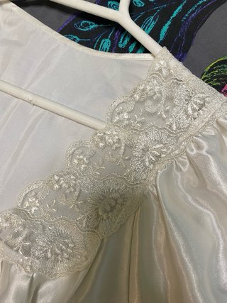 Camisón vintage blanco encaje