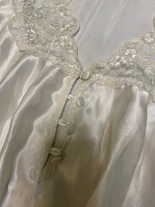Camisón vintage blanco encaje
