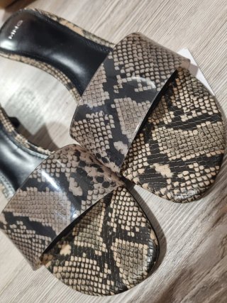 Sandalias Mango Animal Print