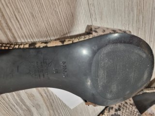 Sandalias Mango Animal Print