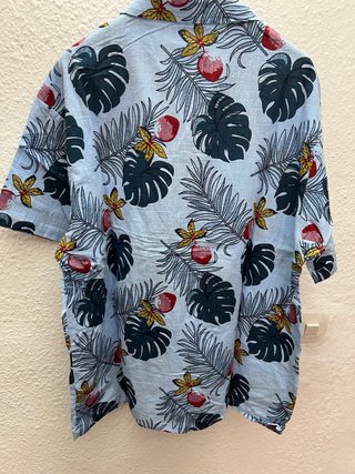 Conjunto Lino Camisa y Short Estampado
