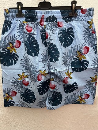Conjunto Lino Camisa y Short Estampado