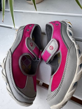 Sandalias Merrell Niña Rosa y Gris