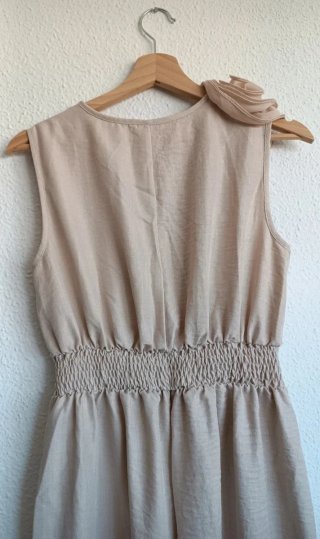 Mono largo ceremonia beige nuevo