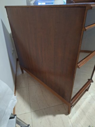 Scrivania in legno stile bureau