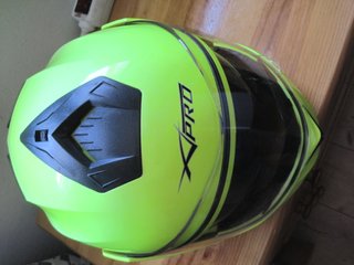casco modular fluo XL