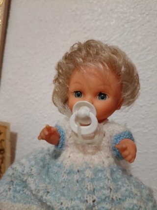 Bambola Jesmarin denti da latte vintage