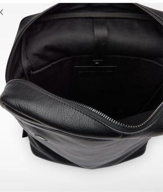 Mochila Adolfo Dominguez Piel Negra