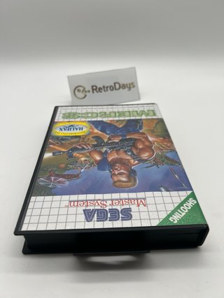 MERCS Sega Master System PAL Shooter NEW rare