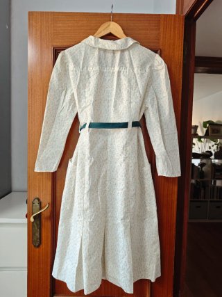 Vestido vintage estampado floral