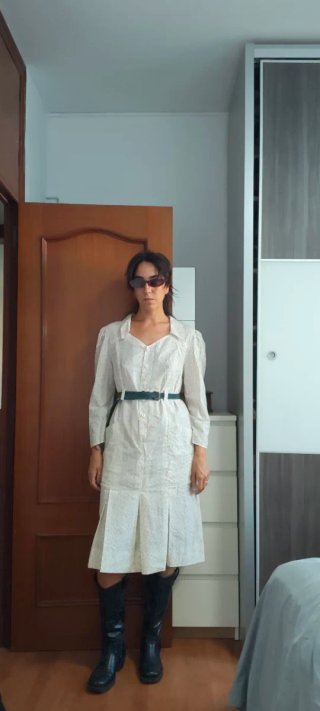 Vestido vintage estampado floral