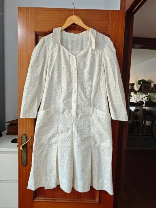 Vestido vintage estampado floral