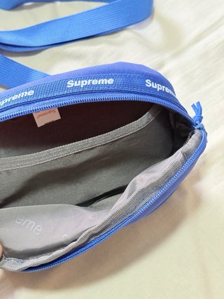 Supreme Mini Side Bag Blue FW24