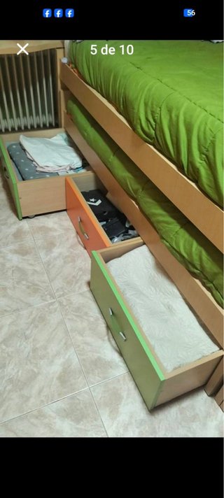 Habitación juvenil completa