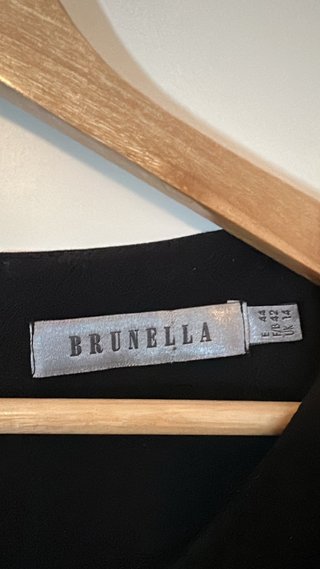 Vestido negro tubo Brunella Talla 44