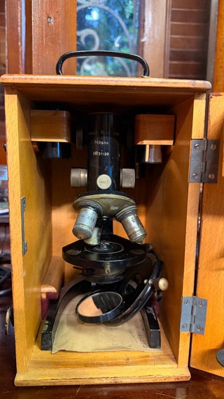Microscopio Fratelli Koristka 1930/40