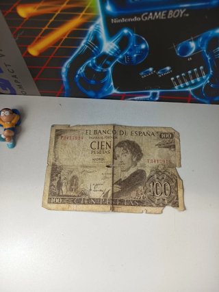 5 Banconote Peseta Spagna