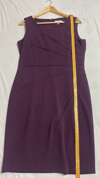 Vestido tubo morado Calvin Klein Talla 44 US 12