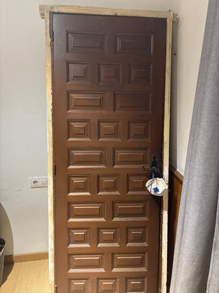 2 Puertas Madera Marrón